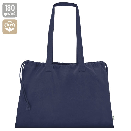 Bolsa Orgánica Grande Azul Marino