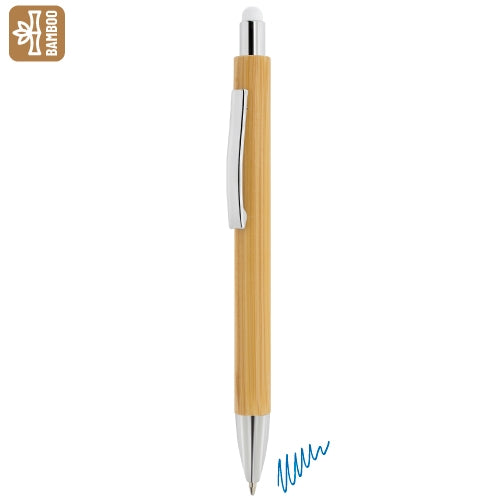 BOLIGRAFO BAMBU CON TOUCH "BORNEO"
