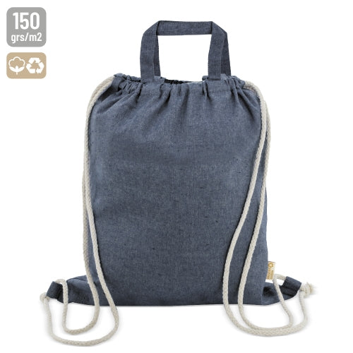 BEUTEL-RUCKSACK AUS RECYCLING-BAUMWOLLE "AGRA"