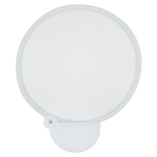 Abanico Plegable Blanco Bolsillo