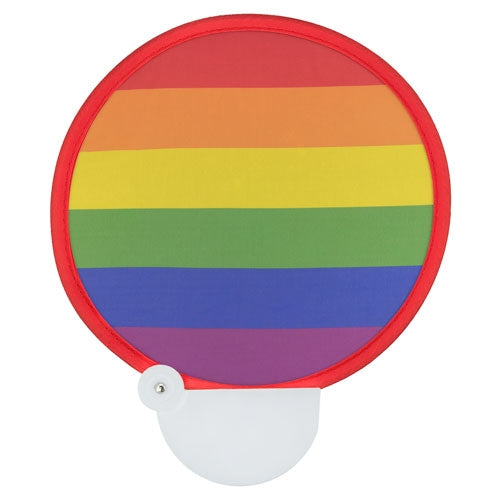 Abanico Plegable Arcoíris LGBT