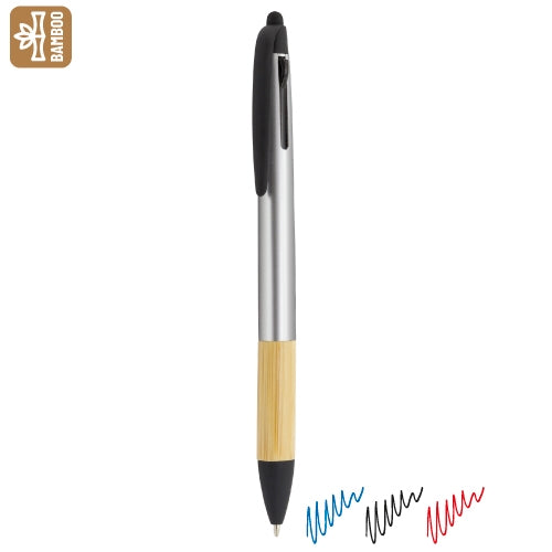 BOLÍGRAFO PUNTERO 3 COLORES BAMBÚ "IRVIN"