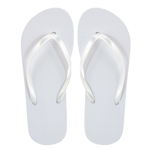 Tongs de plage Blanches Assorties