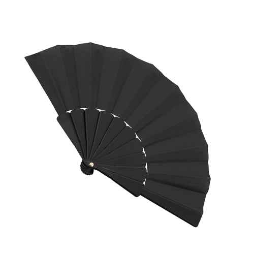 Schwarzer 10-Rippen-Fächer