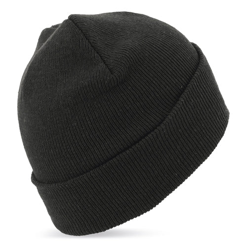 Graue Wintermütze