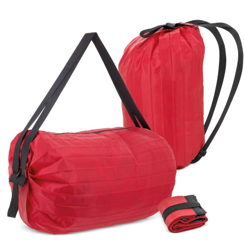 Roter faltbarer Rucksack
