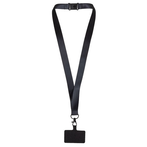 Schwarzes Handy-Lanyard