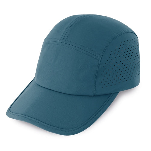 Gorra Deportiva Plegable Azul Petróleo