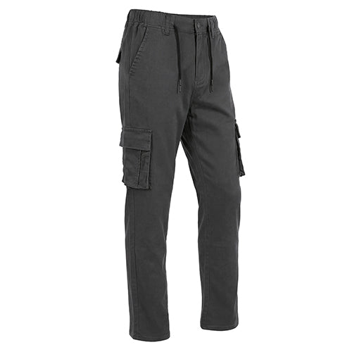 Pantalón Largo Cargo Gris
