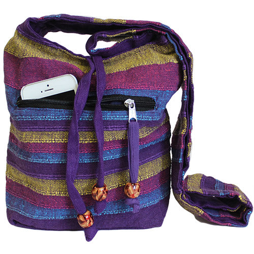 Nepal Sling Bag - Wildblumen