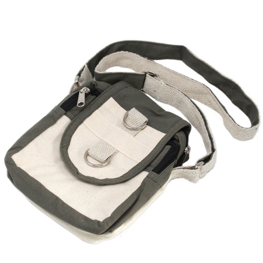 Reisetaschen aus natürlicher Baumwolle - Anthrazit