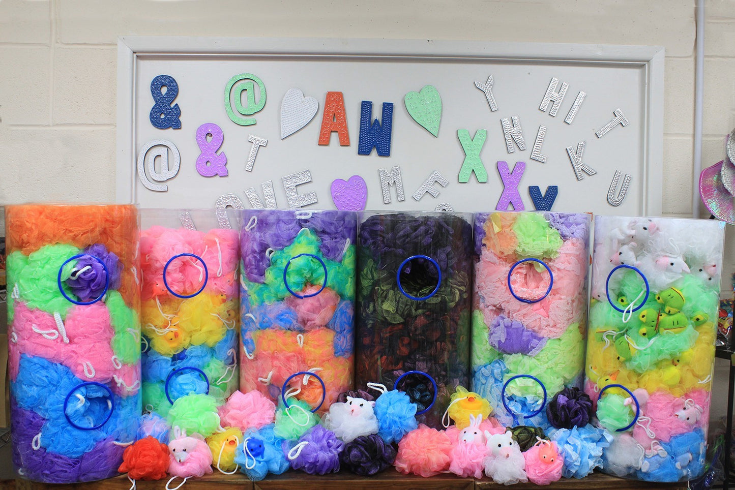 Badeschwamm - Quietschspielzeug 5 sortiert 30 g