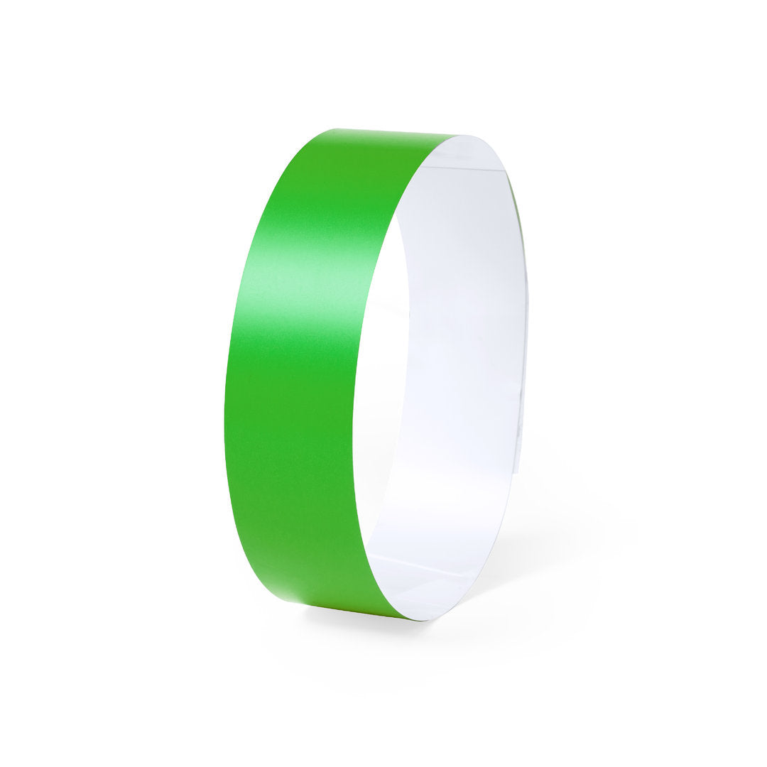 Pulsera Tyvek Irrompible Eventos Talla Única