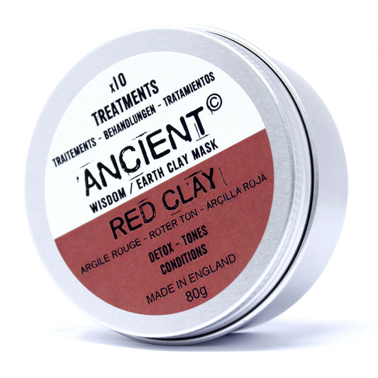 Masque à l'argile rouge 80g