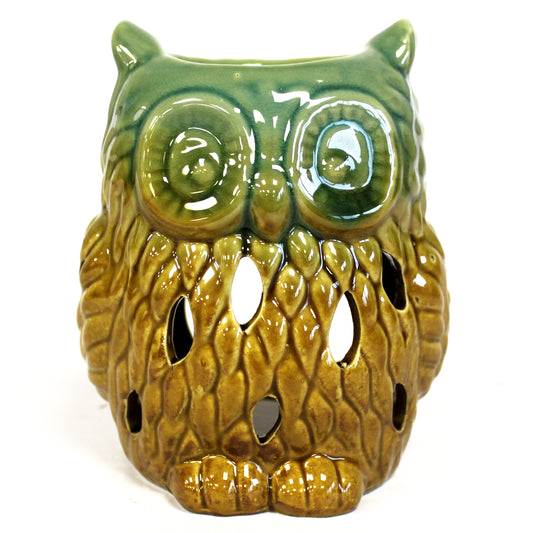 Brûleur rustique classique - Hibou (couleurs assorties)