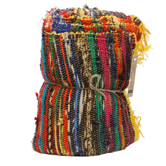 Tapis de luxe en chiffon 154 x 90 cm - Jaune