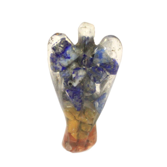 Orgonit-Engel 50mm - Edelsteinchips & Kupfer