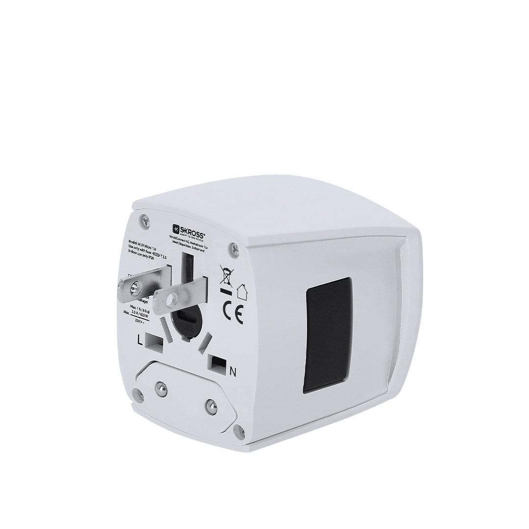 Adaptador Viaje Universal Skross (lote de 50)