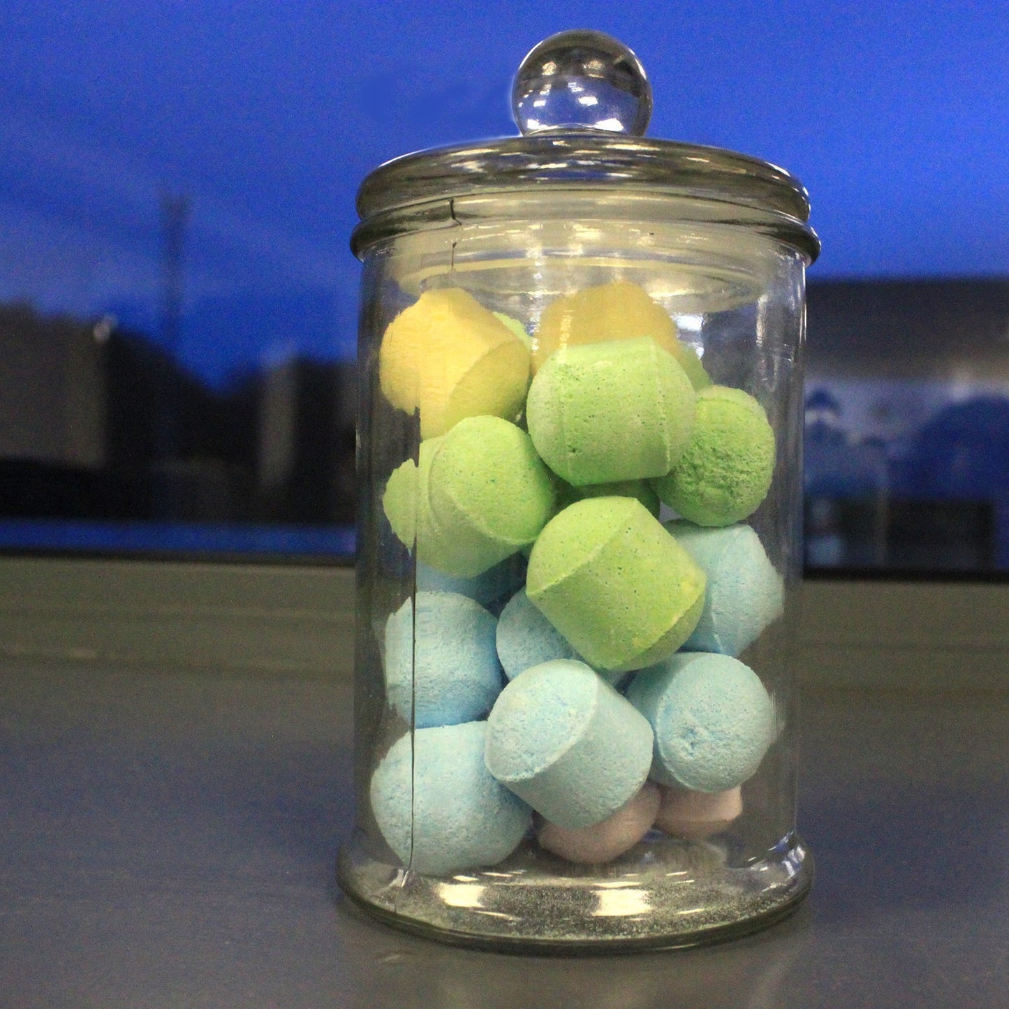 Großes klassisches Bonbonglas