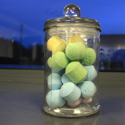 Großes klassisches Bonbonglas