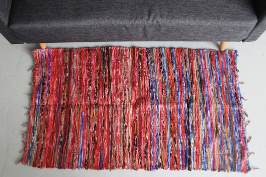 Tapis en chiffon moyen - 128x75cm