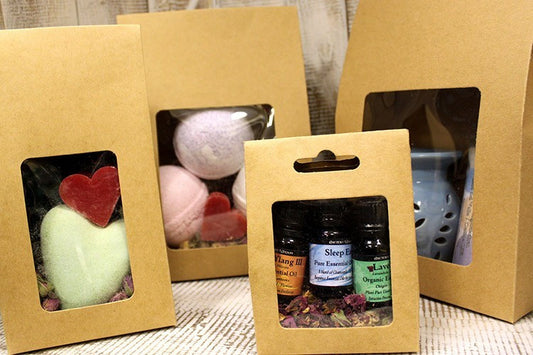 Seifenbox mit Fenster - 9,5 x 13 x 4,3 cm