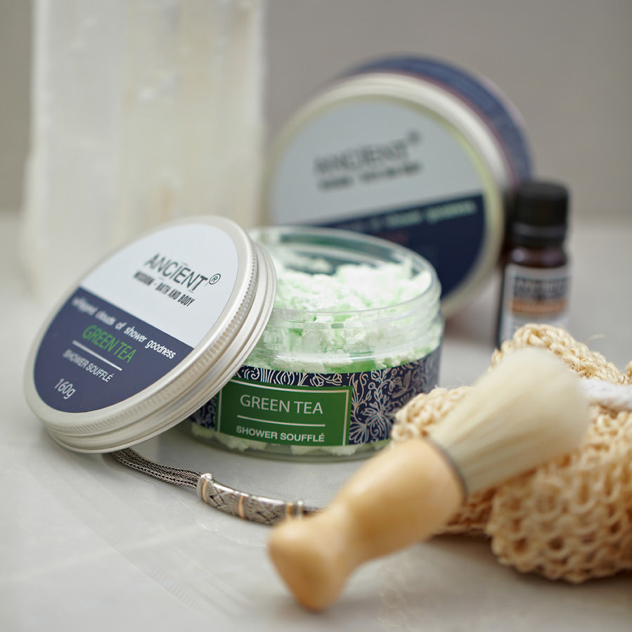 Soufflé de douche 160 g - Thé vert
