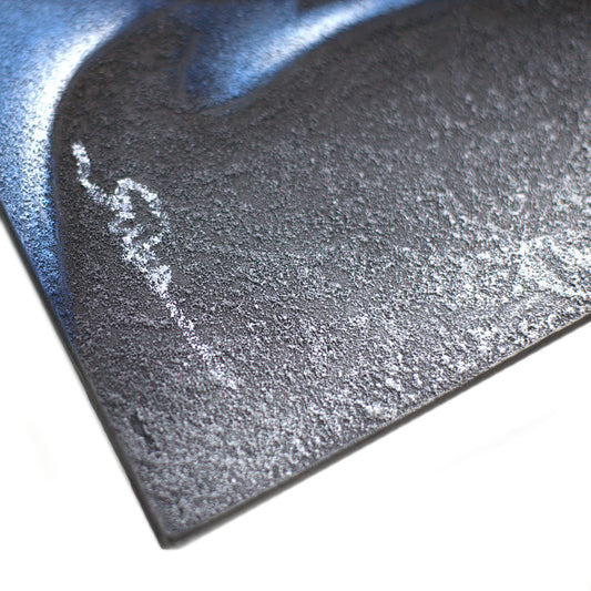 Buddha-Gemälde - Drei Köpfe mit Bambus