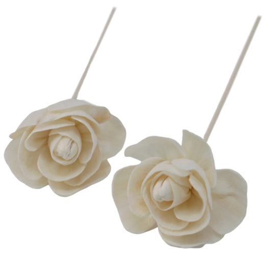Natürlicher Blumendiffusor – Rose im Schilf