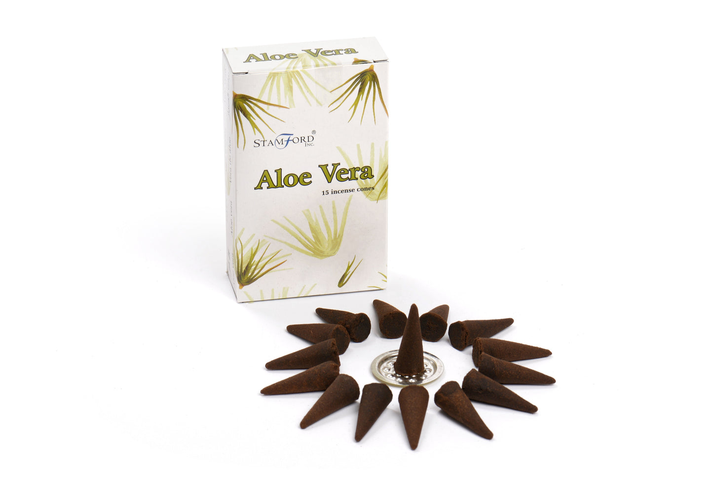 Cônes d'encens à l'aloe vera