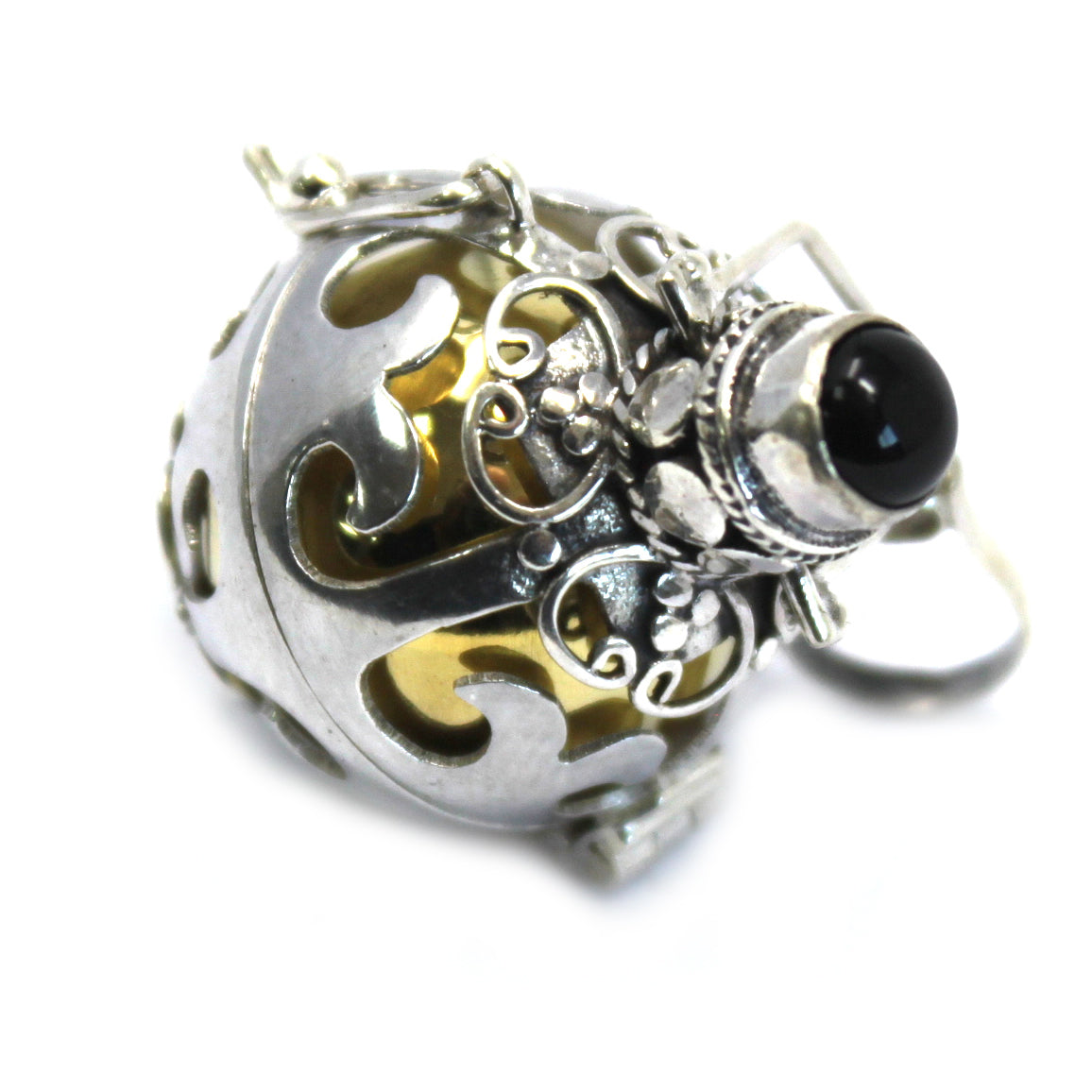 Cloche d'ange en argent - Rêves - 18 mm