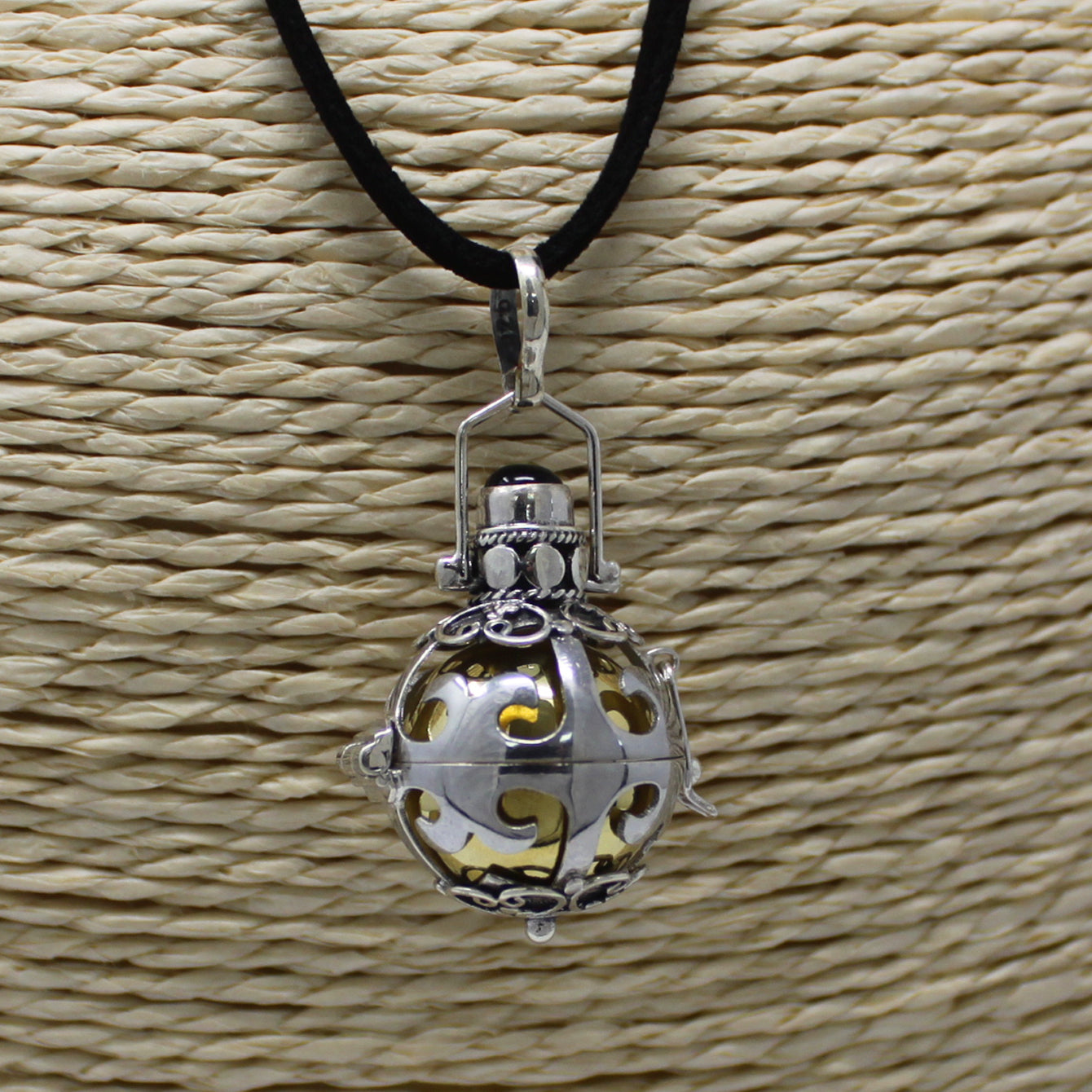 Cloche d'ange en argent - Rêves - 18 mm