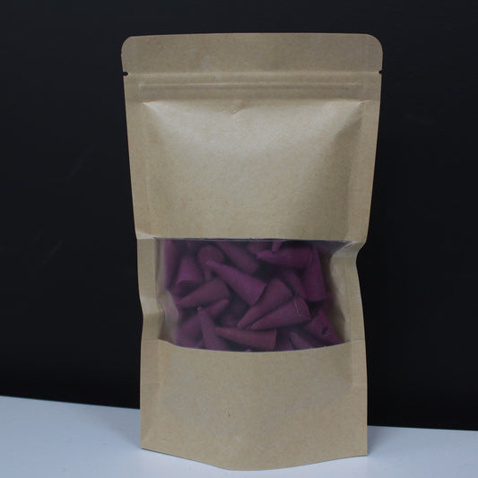 10 x Krafttüten mit Fenster 12x20 cm