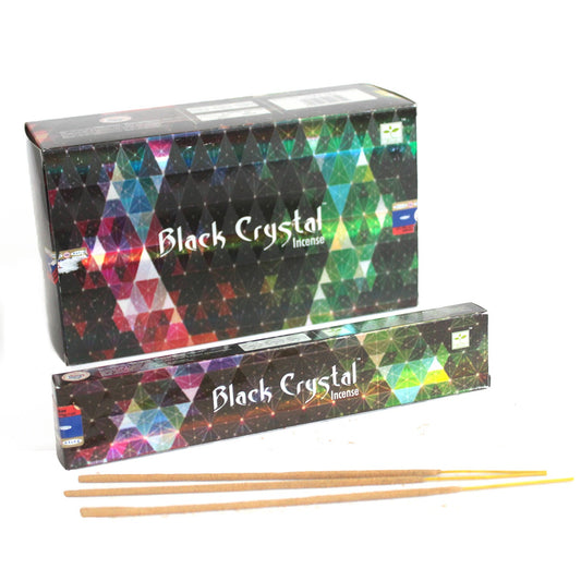Satya Black Crystal Weihrauch - 15g