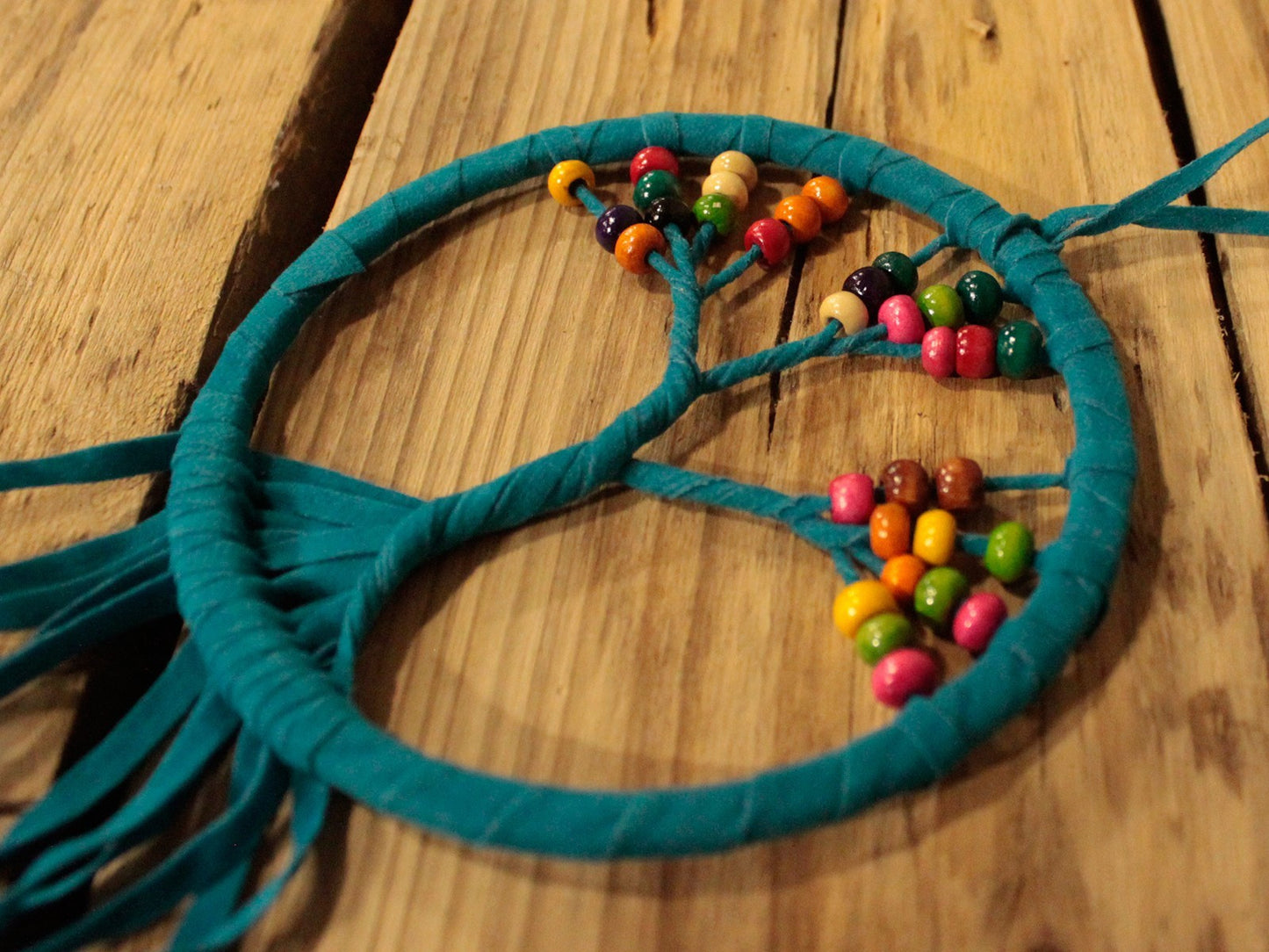 Attrape-rêves Arbre de vie - 12 cm (assorti)