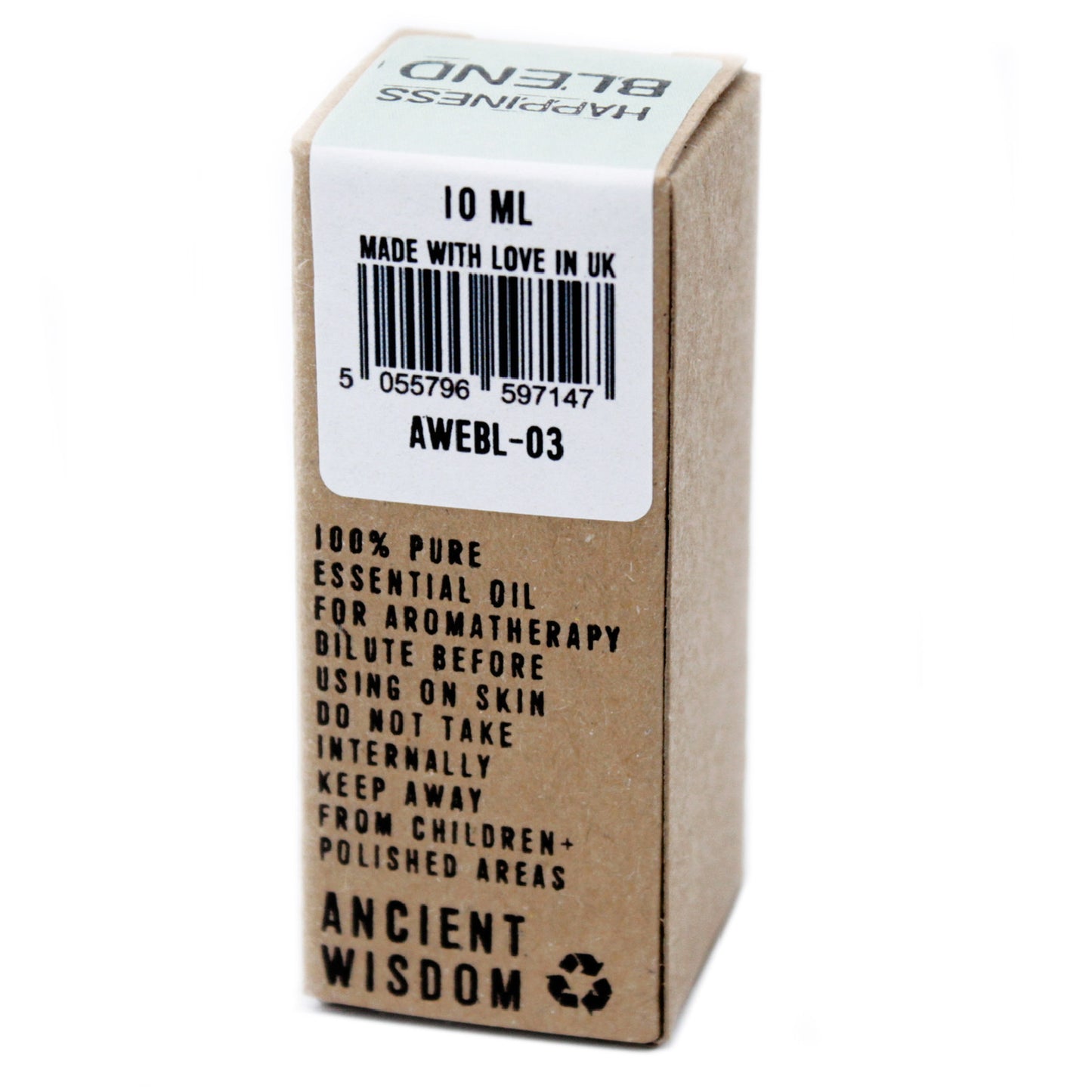 Ätherische Ölmischung 10 ml - Box - Glück