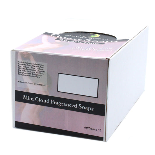 10 x Savons invités Nuage Blanc - Angel