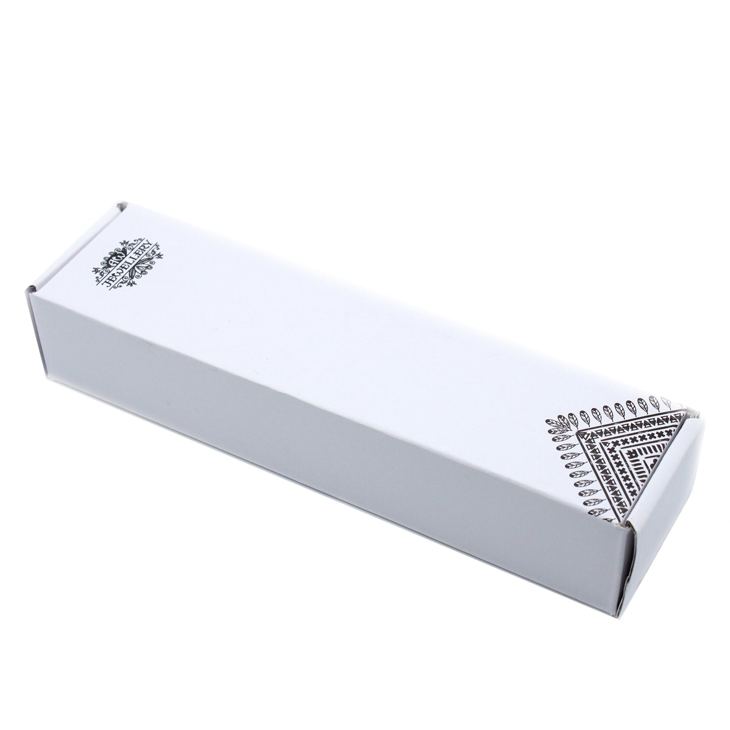 Sechseckiger Kristallheilstab - 12 cm - Schwarzer Achat