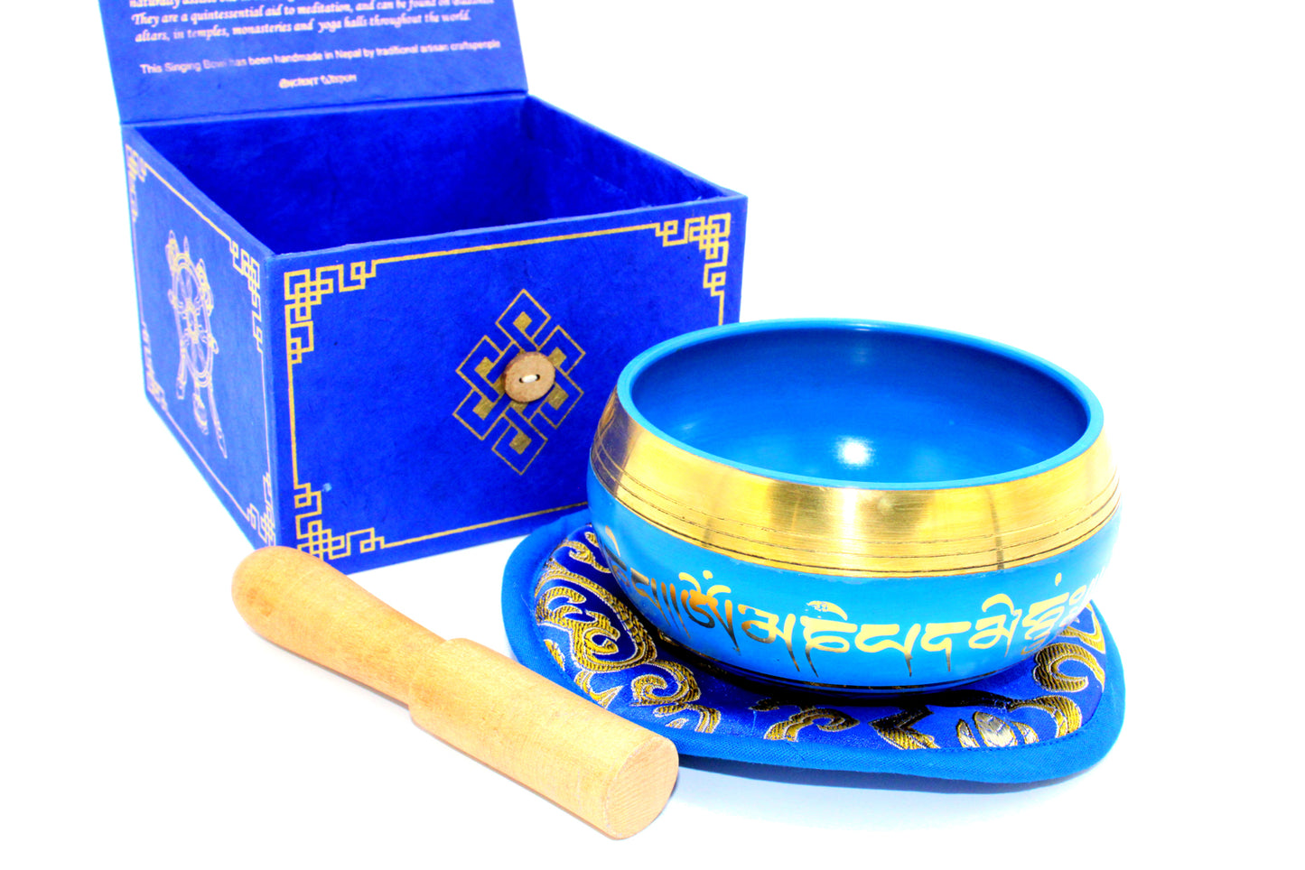 Tibetisches Klangschalen-Set – Medizinbuddha 10 cm (mindestens 500 g)