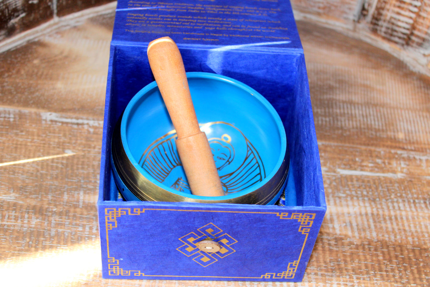 Tibetisches Klangschalen-Set – Medizinbuddha 10 cm (mindestens 500 g)