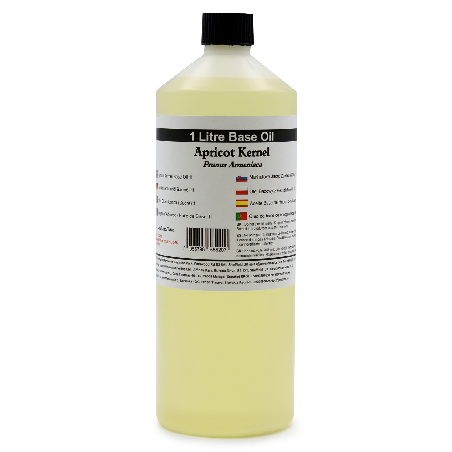 Aceite Base - 1L - Albaricoque