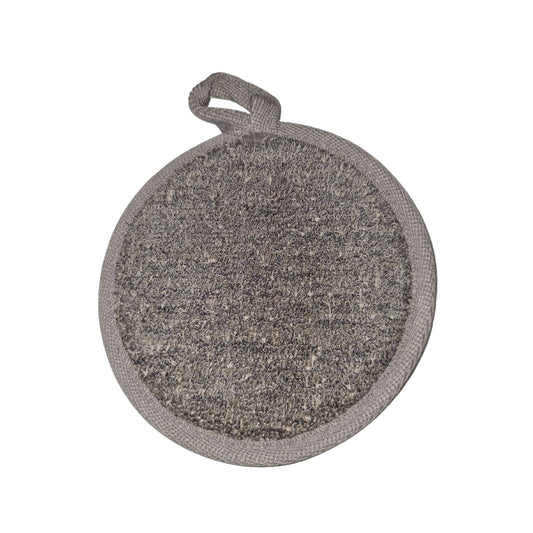 Serviette de bain en bambou et lin - Charbon