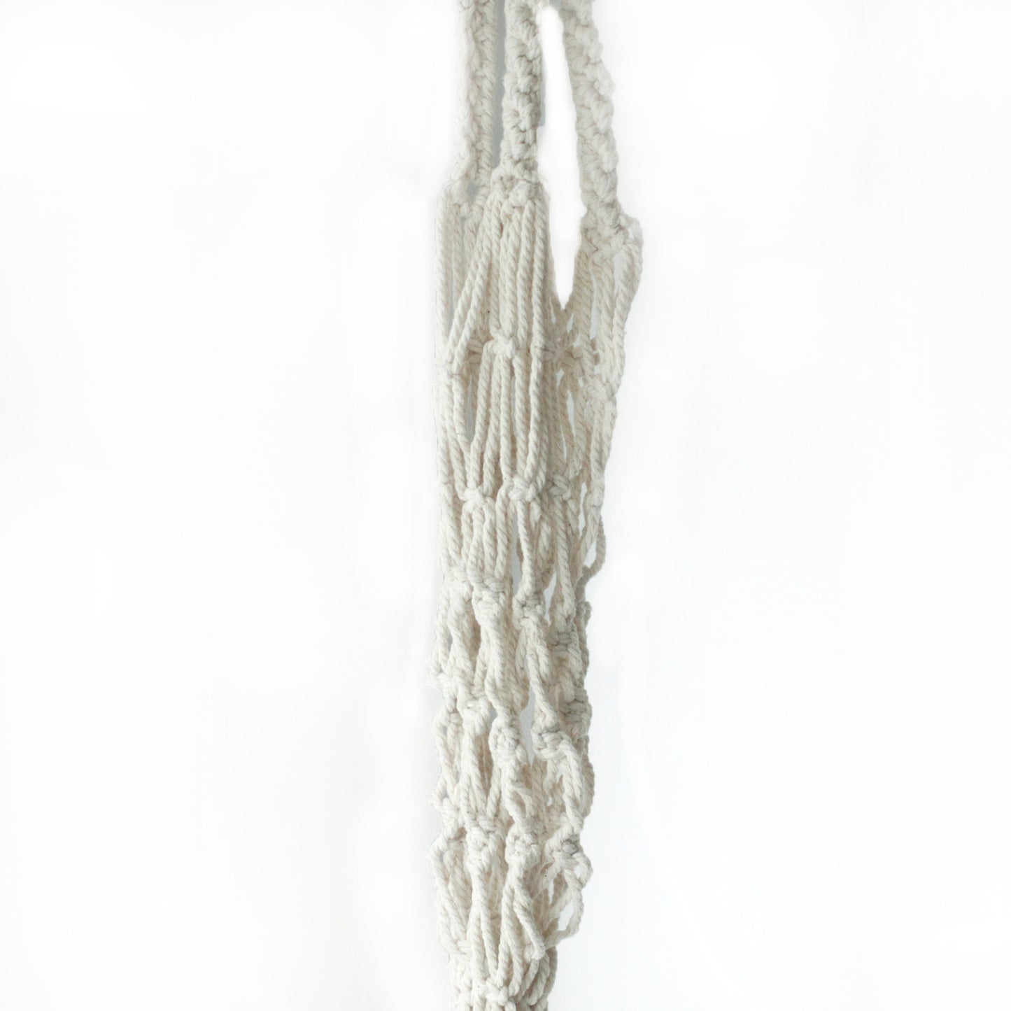Jardinière en macramé - Grande - Extra longue