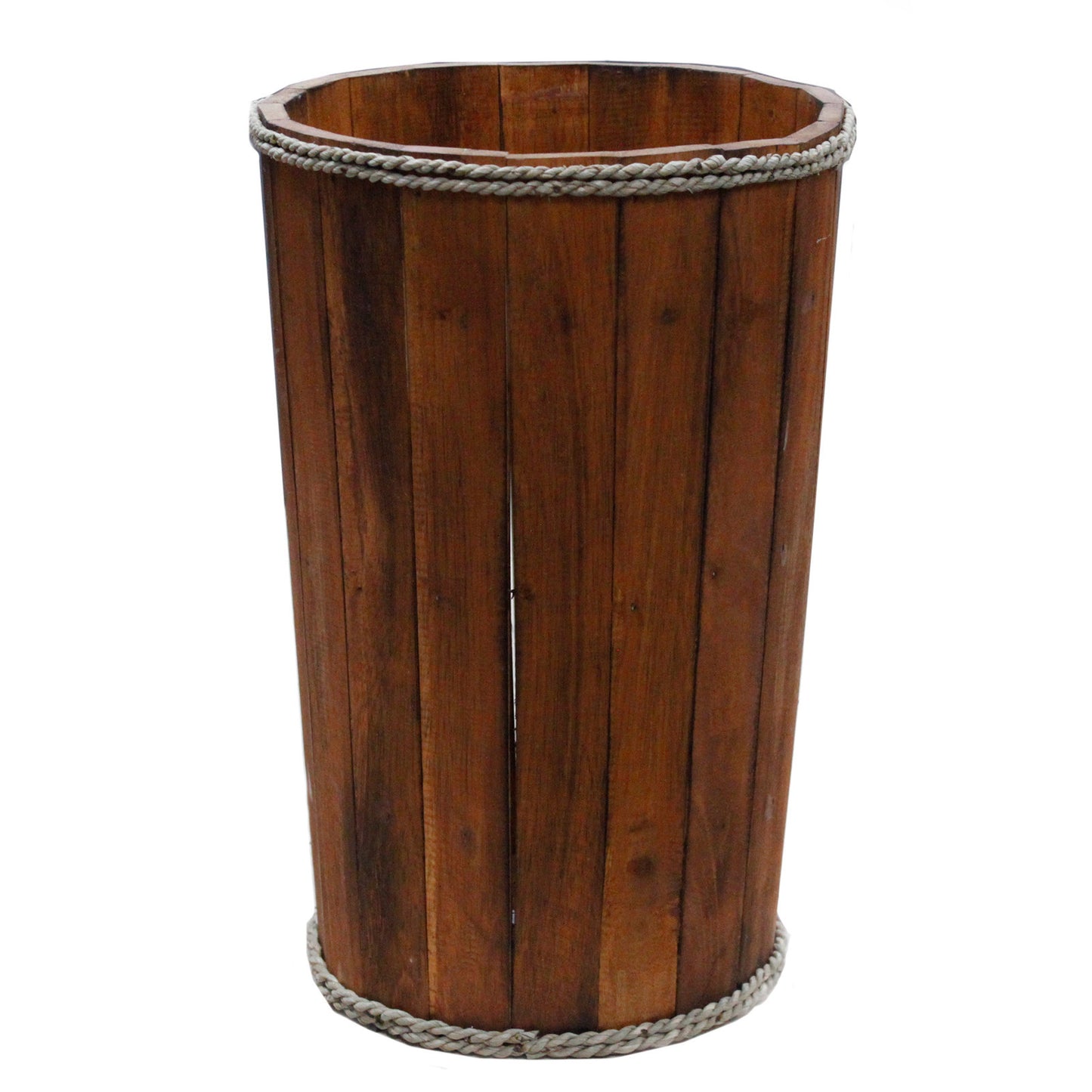 Grand bac de présentation nautique - Marron 45 x 32 cm