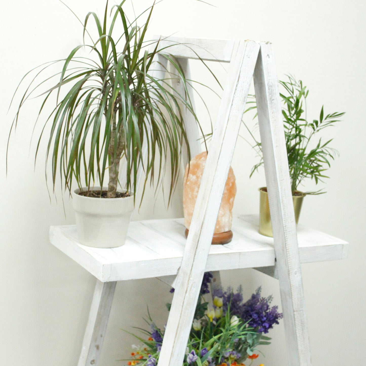 Présentoir pliable en forme de « A » - Blanc