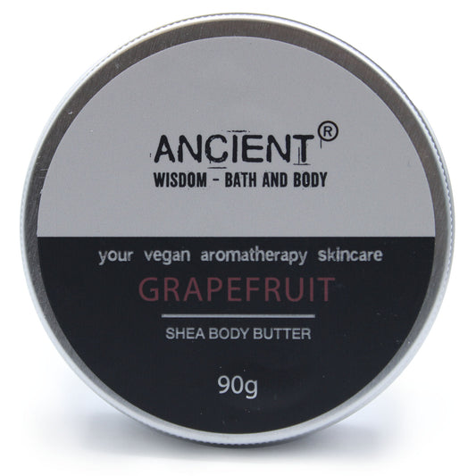 Sheabutter-Aromatherapie-Körperbutter 90 g - Grapefruit