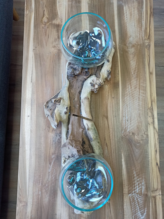 Extra großes Doppelwandglas - 70 cm