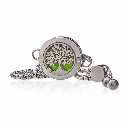 Bracelet d'aromathérapie - Arbre de vie - 20 mm