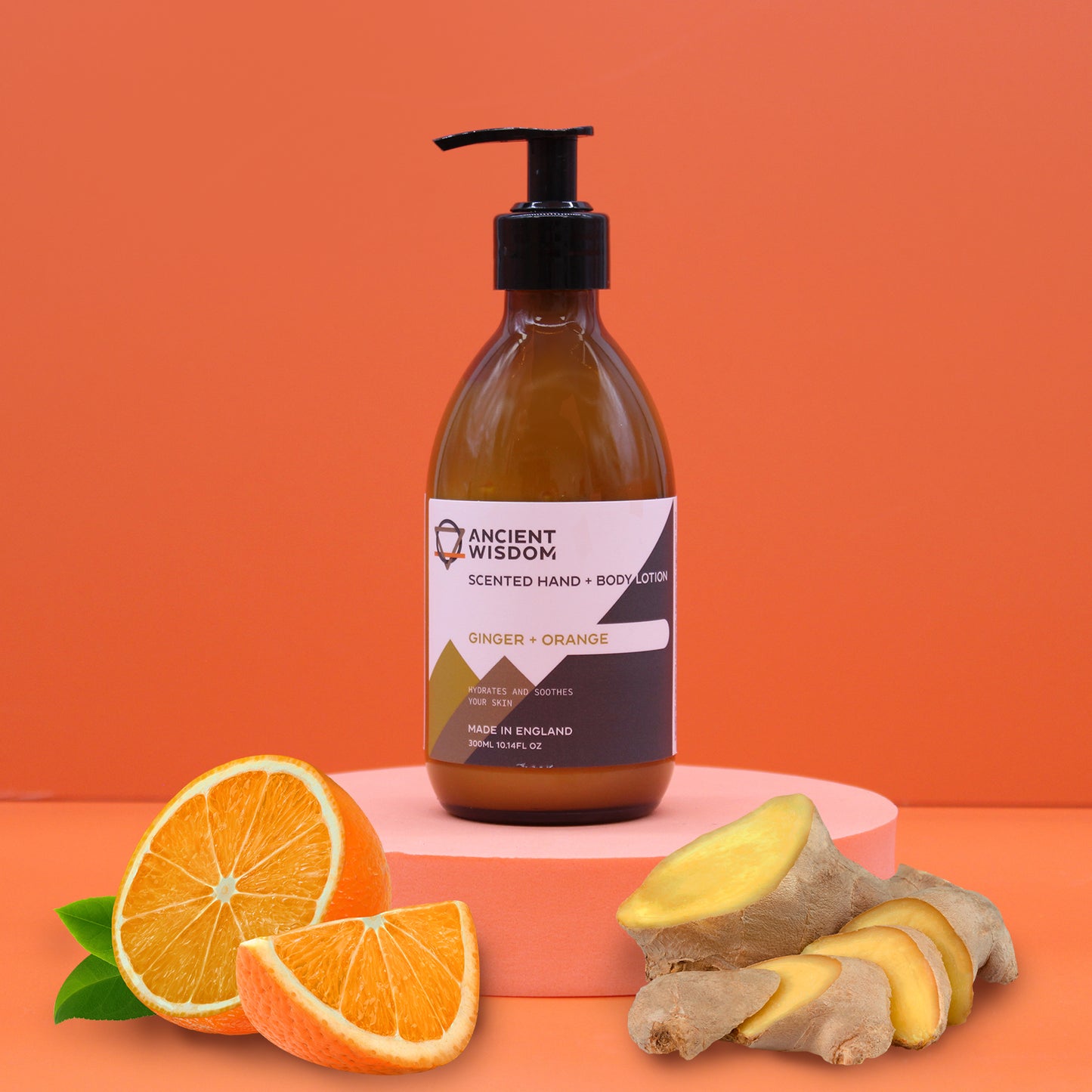 Körperlotion - Ingwer und Orange 300ml