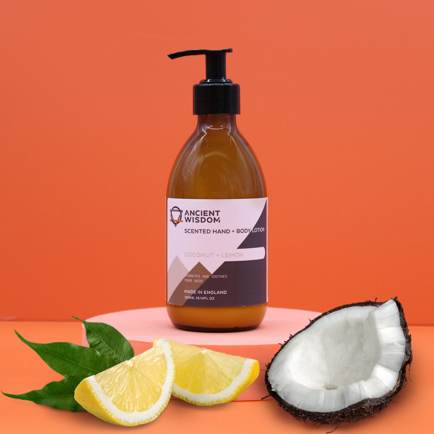 Lotion pour le corps - noix de coco et citron 300 ml